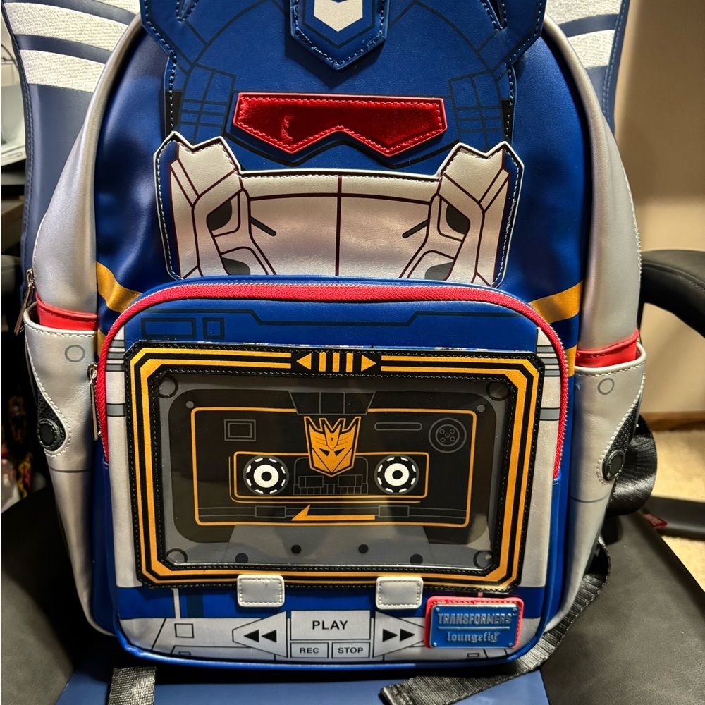 Loungefly soundwave Transformers Backpack